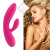FeelzToys Lea Vibrator - Вибратор-кролик, 20,2 см (розовый)